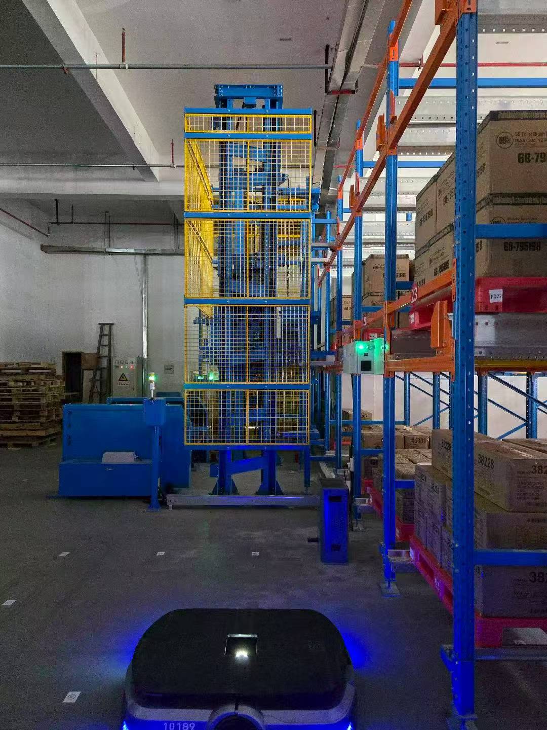 浙江义乌智能化立体仓库落地